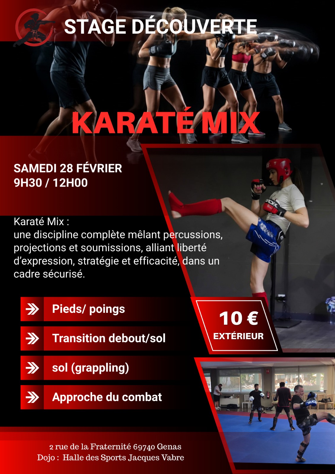 Stage Karaté Mix